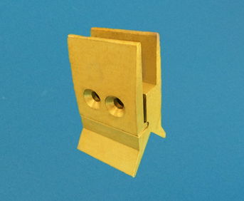 玻璃装饰夹 精致五金配件点亮现代空间